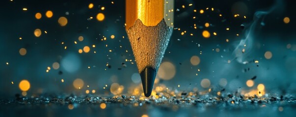 A pencil sparks dreams in the mind, Generative AI