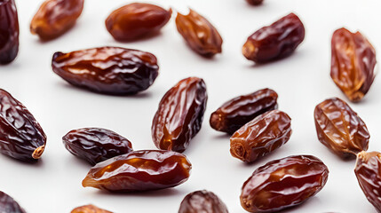 dates isolated on white background