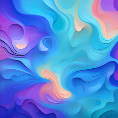 Obraz premium Glowing lines neon banner background Illumination lines Neon light background Feeling.Digital particles rainbow colors.light effect cold yellow red Background.generative ai