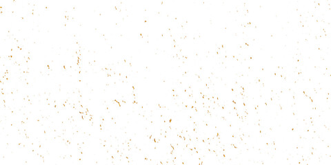 Luxury gold sparkle confetti glitter and zigzag ribbon falling down on transparent background. Vector illustration.	