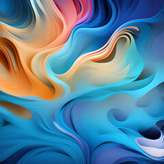 Obraz premium Glowing lines neon banner background Illumination lines Neon light background Feeling.Digital particles rainbow colors.light effect cold yellow red Background.generative ai