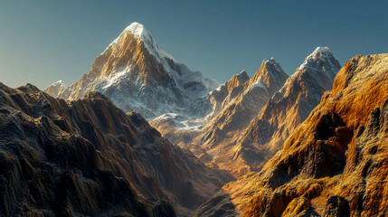 Majestic Mountain Peaks