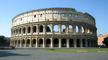 Beautiful illustration of the coliseum