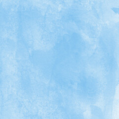 Blue abstract watercolor painting background with noise