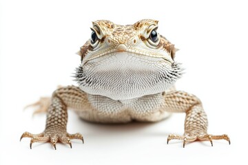 Obraz premium Close-up of a Bearded Dragon