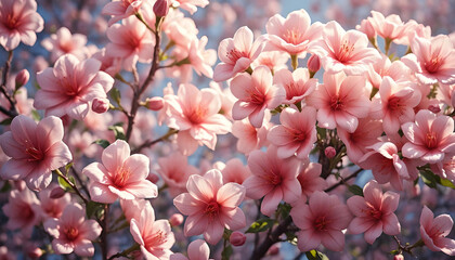 pink flowers