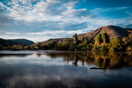 A view at the Cunene River from Epupa 