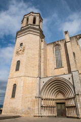 Girona Cathedral, Catalonia. Spain.