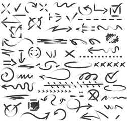 Marker monochrome stains