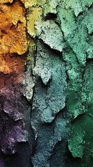 Colorful textured wall, abstract background.