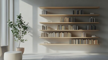 Beautiful Modern Living room Interior with furniture's ,mockup frame , posters, wall -3d Rendering