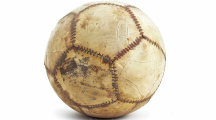 soccer ball isolated on white