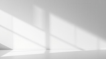 Obraz premium Elegant gray background with soft, diffused lighting and shadows, perfect for showcasing products, shadows, stock photo, gray background