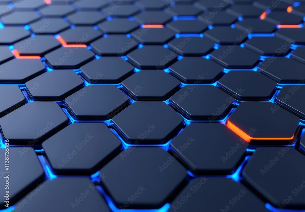 Poster abstract background featuring advanced ai and cyber technologies in a wired network setting.