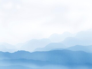 Soft and ethereal light blue abstract background resembling a tranquil ocean surface, tranquil, dreamy, calming