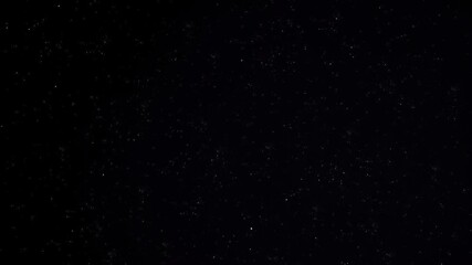 Starry night sky with scattered sparkling stars on a dark background, sky, night sky, sparkling