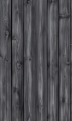 Fototapeta premium Dark Gray Wooden Planks Seamless Texture Pattern for Background Design