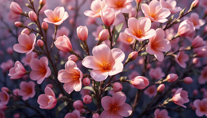 pink magnolia flower