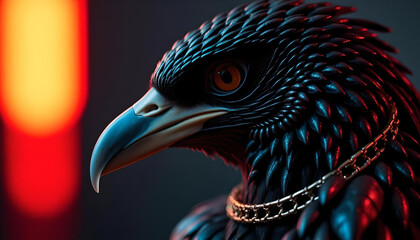 close up of a bird