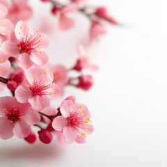 Obraz premium Cherry blossoms celebrate chinese new year in urban landscape floral art serene environment