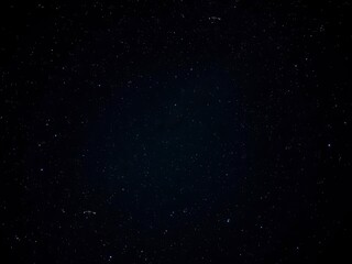 Obraz premium Night sky with twinkling stars against a black backdrop, serene, night time