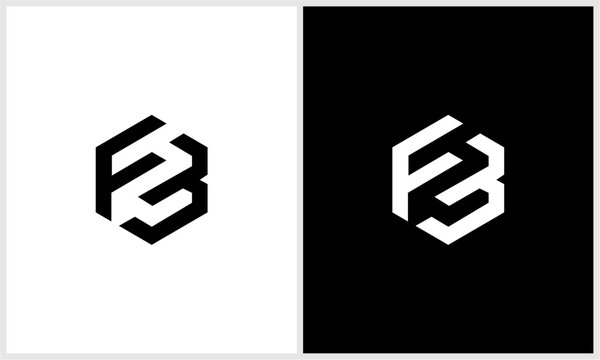 logo intial letter BF3.eps