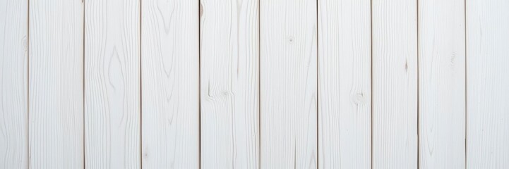White wood texture background with natural grain and knots, material, empty