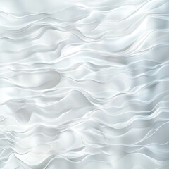 純白のクレイが生み出す自然な波状の質感と透明感・清潔感