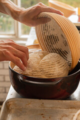 making of bread