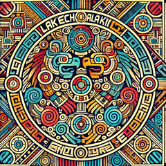 mayan graphic representation of Lak'ech Ala K'in
