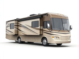 Modern Motorcoach Concept for Adventurous Travelers: Perfect for Camping and Leisure Trips