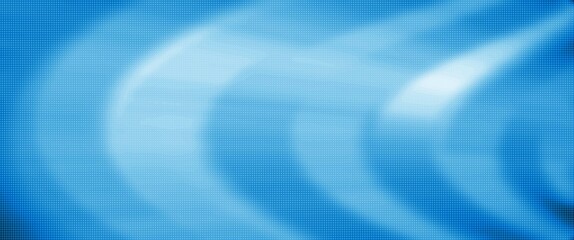 abstract bright blue background with motion blur and halftone texture