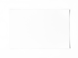 A mockup of a single flyer isolated on a white background, template, marketing, design