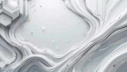 Create a white abstract background with a futuristic theme Keep it clean and modern