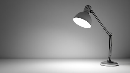 Simple Desk Lamp in a Clean Workspace Setting