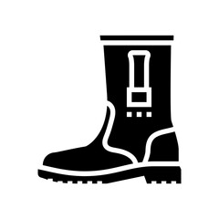 safe footwear injury prevention glyph icon vector. safe footwear injury prevention sign. isolated symbol illustration