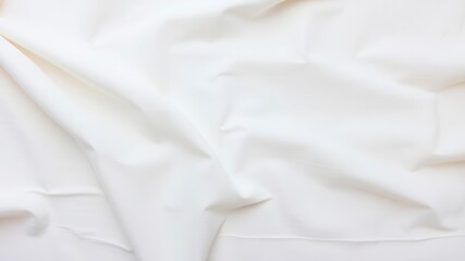 Vintage white cloth texture with subtle wrinkles and soft, delicate feel, perfect for seamless backgrounds, elegant, textile