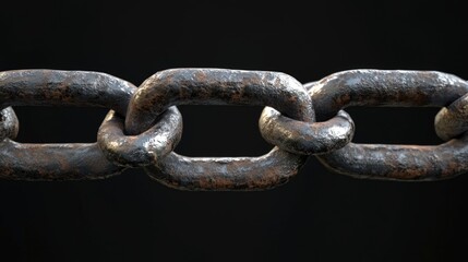 Fototapeta premium Chain close-up