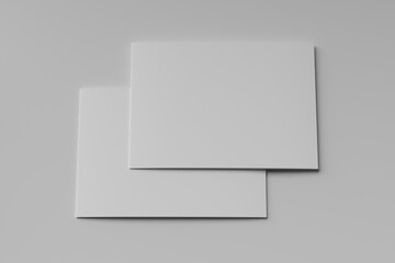 A4 Landscape Magazine Mockup