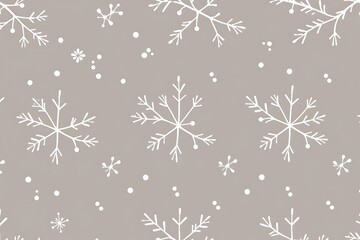 Winter Wonderland Seamless Pattern 