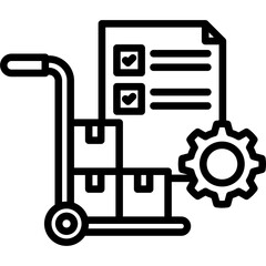 Fototapeta premium Procurement Icon