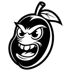 Mascot Logo of Mango with Coffee Cup, Glasses, Book, Angry, Gaming, Paint, Boxing Gloves, Vector Art, Mango mascot logos in vibrant vector art: coffee, books, gaming, boxing, and more creative themes.