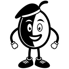 Mascot Logo of Mango with Coffee Cup, Glasses, Book, Angry, Gaming, Paint, Boxing Gloves, Vector Art, Mango mascot logos in vibrant vector art: coffee, books, gaming, boxing, and more creative themes.