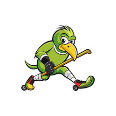 Kiwi Mascot Logos: Coffee Cup, Reading Glasses, Gaming, Painting, Boxing, Vector Clipart Designs, Kiwi mascot logos: coffee, reading, gaming, painting, boxing gloves, vector, clipart, cartoons.