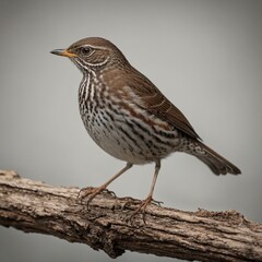 Fototapeta premium Dusky_Thrush_