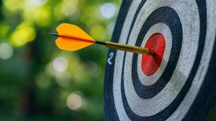 Goal business success strategy chart target or creative growth arrow achievement diagram and presentation finance marketing graph on development background with pointing financial profit stock market.