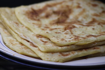 Moroccan Msemmen Close Up