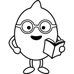 Lemon Mascot Logo Vector Illustrations: Coffee Cup, Gaming, Boxing, Reading, and More, Fun and creative lemon mascot logo designs in vibrant vector illustrations for various themes.
