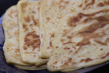 Moroccan Msemmen Close Up