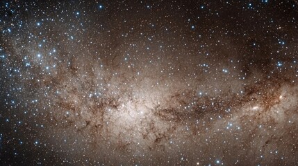 Night sky with stars in the galaxy